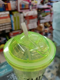This Is My Drink Plastic Water Sipper Tumbler with Attached Straw Frosted Vacuum Insulated Girly Style Perfect for Everyday Fun School Birthday Gift Return Gift