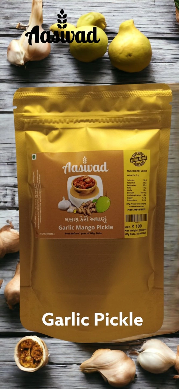 Garlic Mango Pickle 