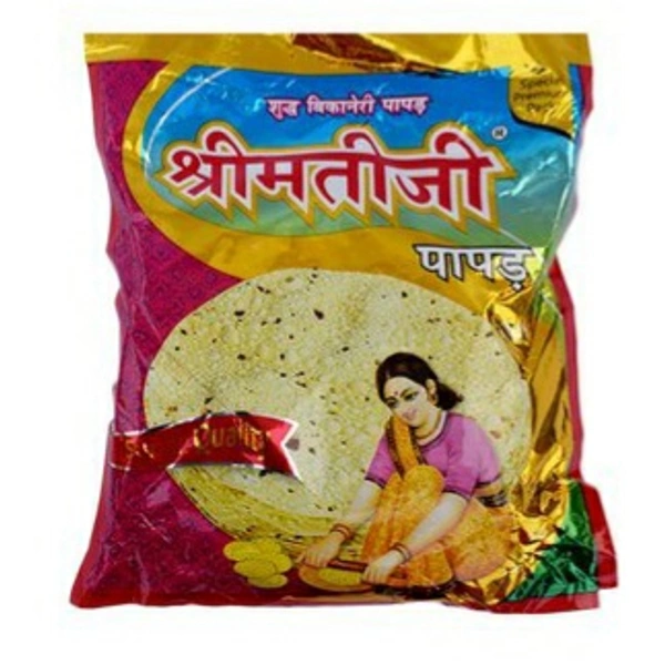 Shree Mati Ji Bikaneri Papad - 100 Gm