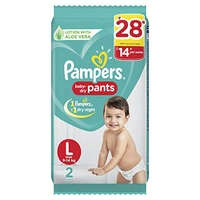 Pampers Large 2 Pants - 9--14 kg