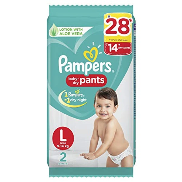 Pampers Large 2 Pants - 9--14 kg