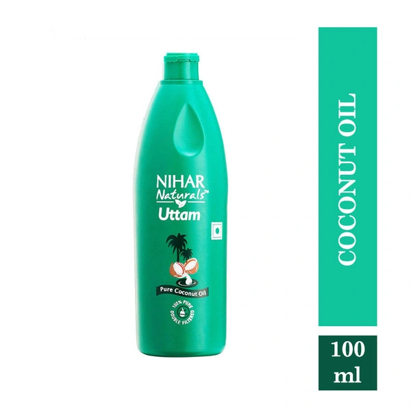 Nihar Uttam Coconut Oil - 100 ML