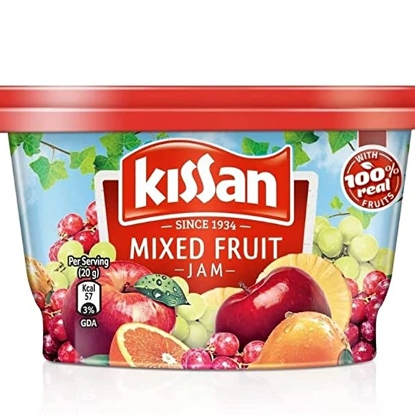 Kissan mixed fruit Jam - 90 Gm