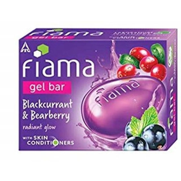 Fiama Gel Bar Blackcurrant & Bearberry  - 75g