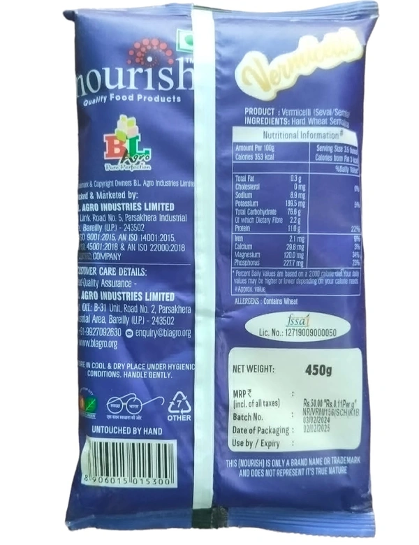 Nourish Vermicelli  - 450 Gm