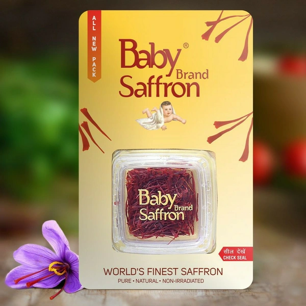 Baby Brand Saffron (Kesar) - 1g