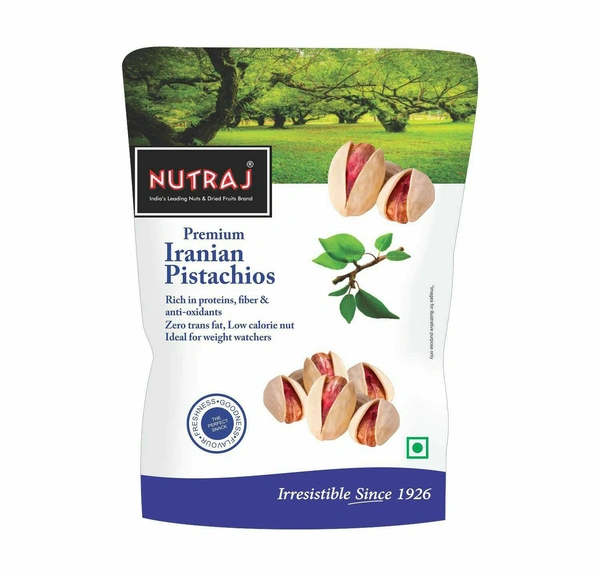 Nutraj Salted & Roasted Pistachios  - 250g