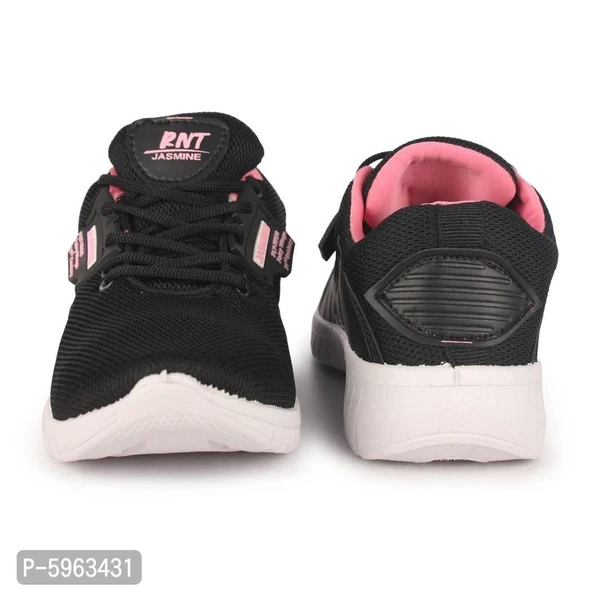 New Stylish Fashionable Women's Sports Shoes & Sneakers - Black, UK8