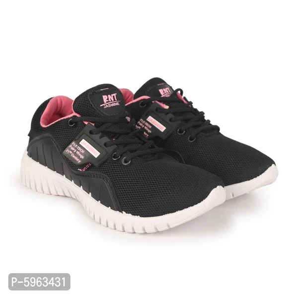 New Stylish Fashionable Women's Sports Shoes & Sneakers - Black, UK9