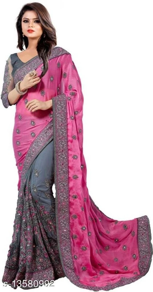 New Womens Saree With Blouse - available,  available free delivery, 6 days easy Returns, free size