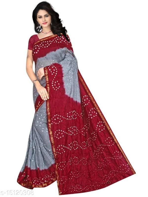 Beautiful Bandhej Saree - available, available free delivery, 6 days easy Returns, free size