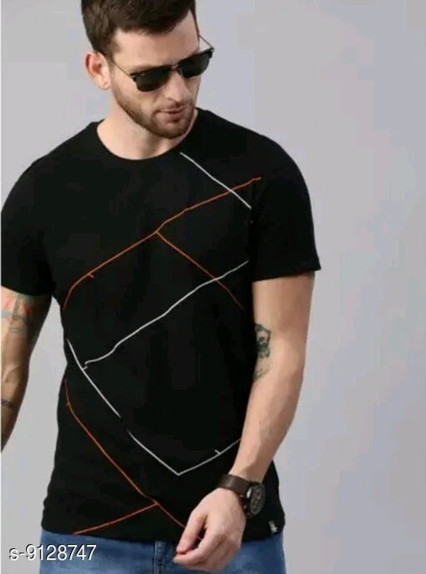 Stylish Cotton Tshirts For Men - M, available