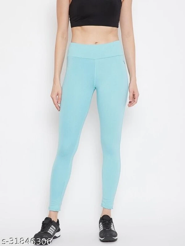 Women Solid Blue Track Pants - 34, available