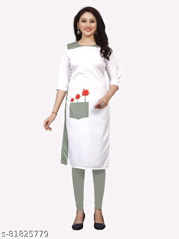 Single Kurti Pack Of 01 White - available, S