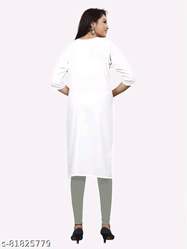 Single Kurti Pack Of 01 White - M, available