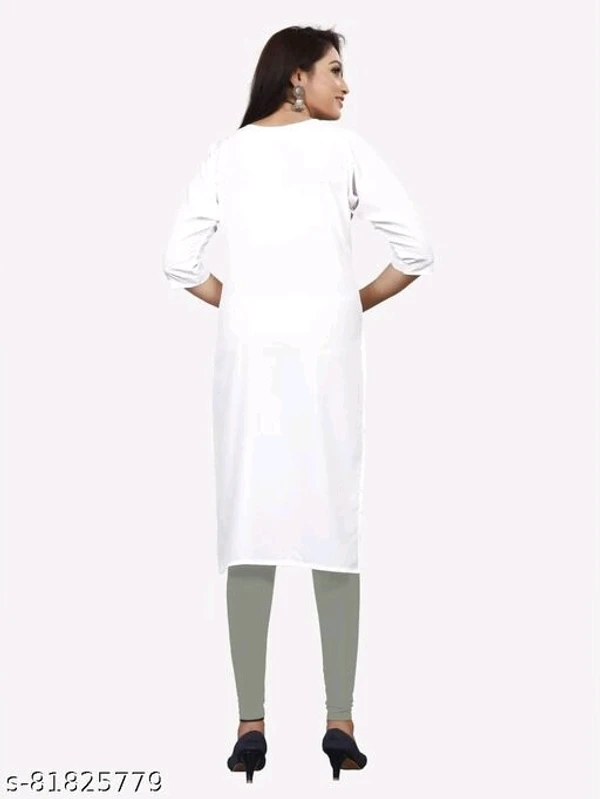Single Kurti Pack Of 01 White - L, available