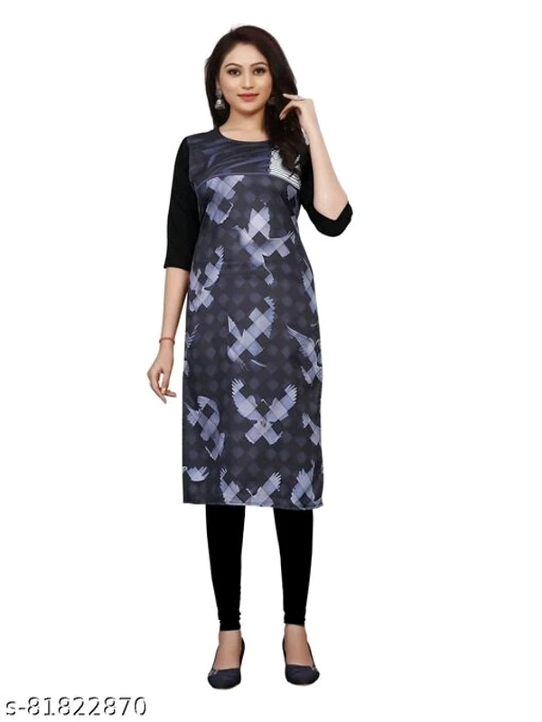 Single Kurti Pack Of 01 Black - XXL, available