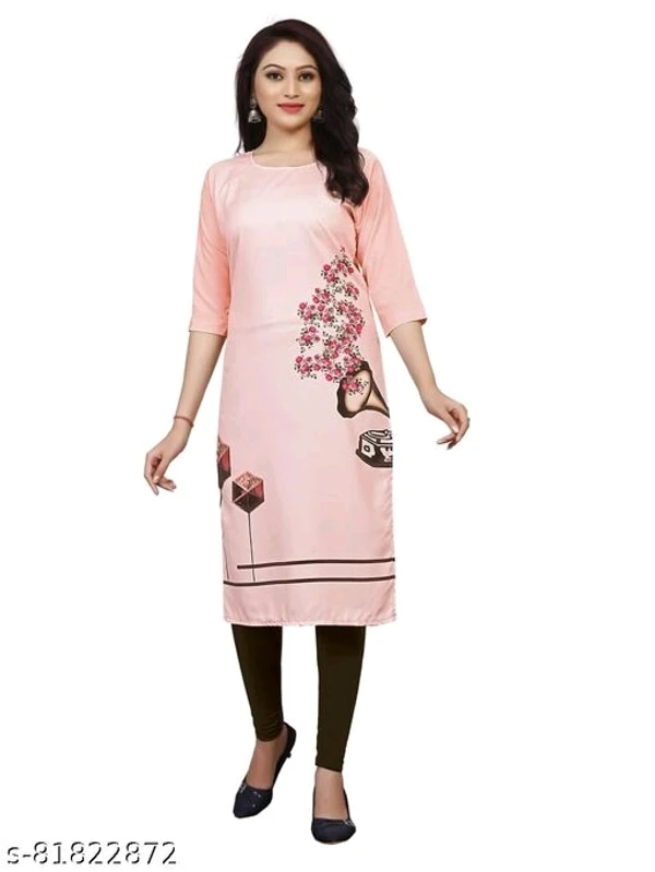 Single Kurti Pack Of 01 Yellow - L, available