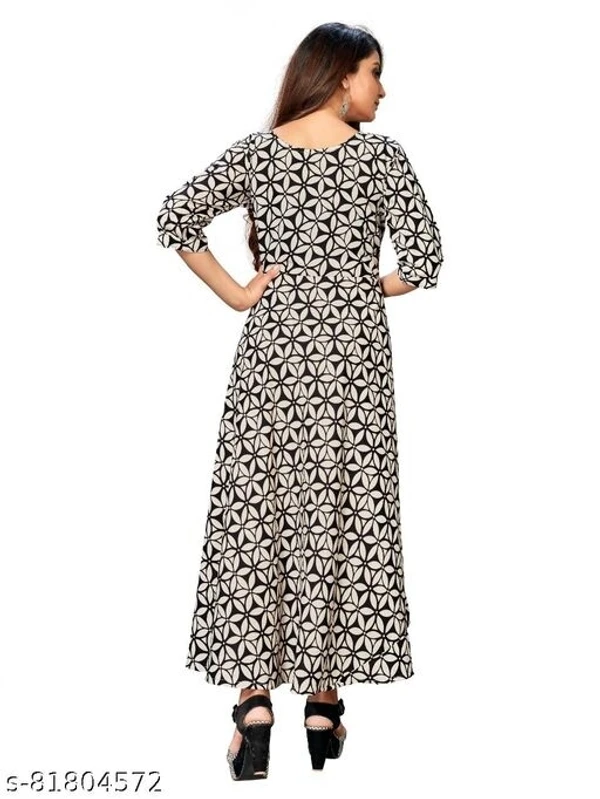 Pandora's Elegant Gown Style Kurtis - XXL, available