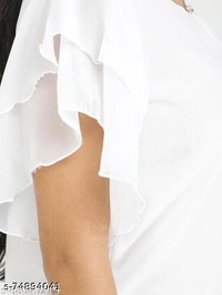 Fancy Partywear Women Tops & Tunics - M, available
