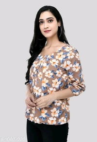 Women's Beautifull Trendy Printed Top - available, S