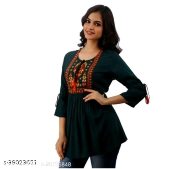 HEAVY EMBROIDERY NEWTRADITIONAL TOP - available, S