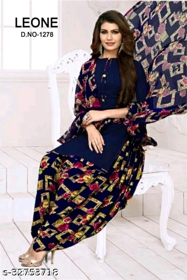 Exclusive Stylish Printed Suits For Women - Free Size, available