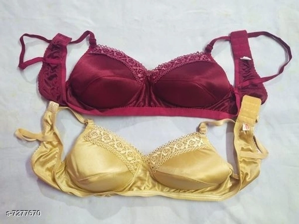 Women's Satin Net Bra Multipack of 2 - 32A, available