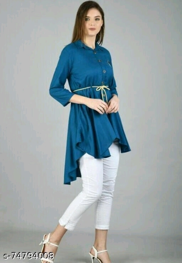 Petrol Color Hello Dress For Girls & Womenn - available, M