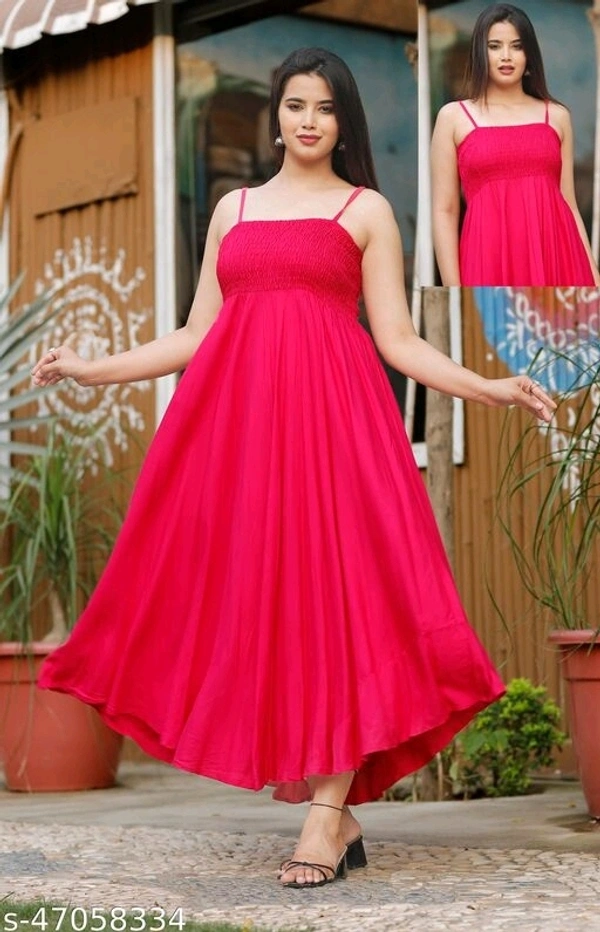 Zamaisha designed Extremely Stylish Comfortable Demanding Rayon Dress - available, XS