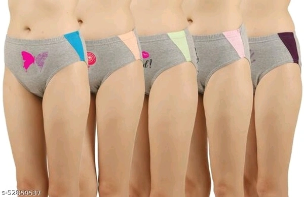 STUBY Women's Panties (Pack of 5) - available, XS