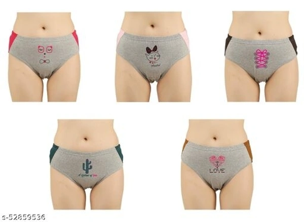 STUBY Women's Panties (Pack of 5) - available, XS