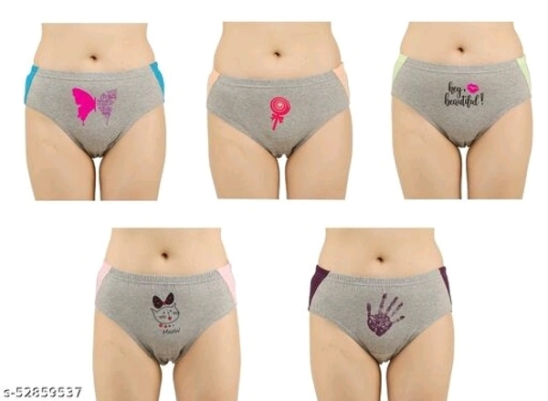 STUBY Women's Panties (Pack of 5) - available, XS