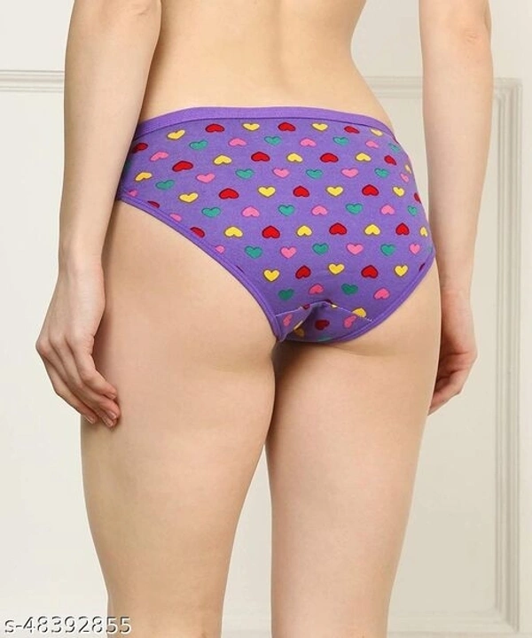 Women Hipster Multicolor Cotton Blend Panty (Pack of 6) - XXL, available