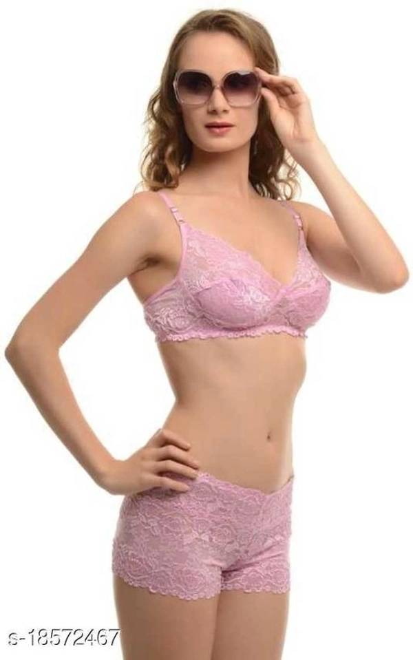Women's Lace Lace Lingerie Sets - 36A, available