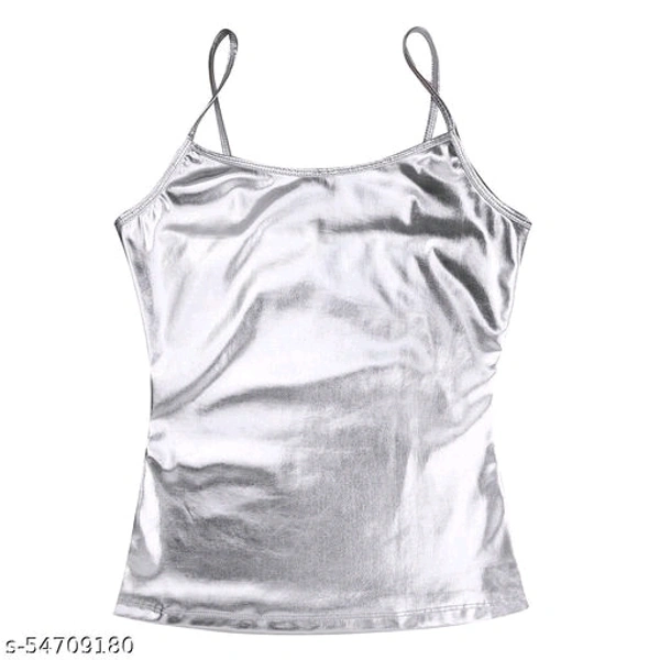 Fi9 FASHION Women's G String Camisole Silver | Pack of 1 - XL, available
