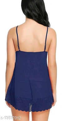 Women's Self-Design Net Babydoll - S, available