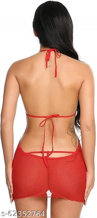 New New Women's Net SolidBabydoll Nightwear - available, Free Size