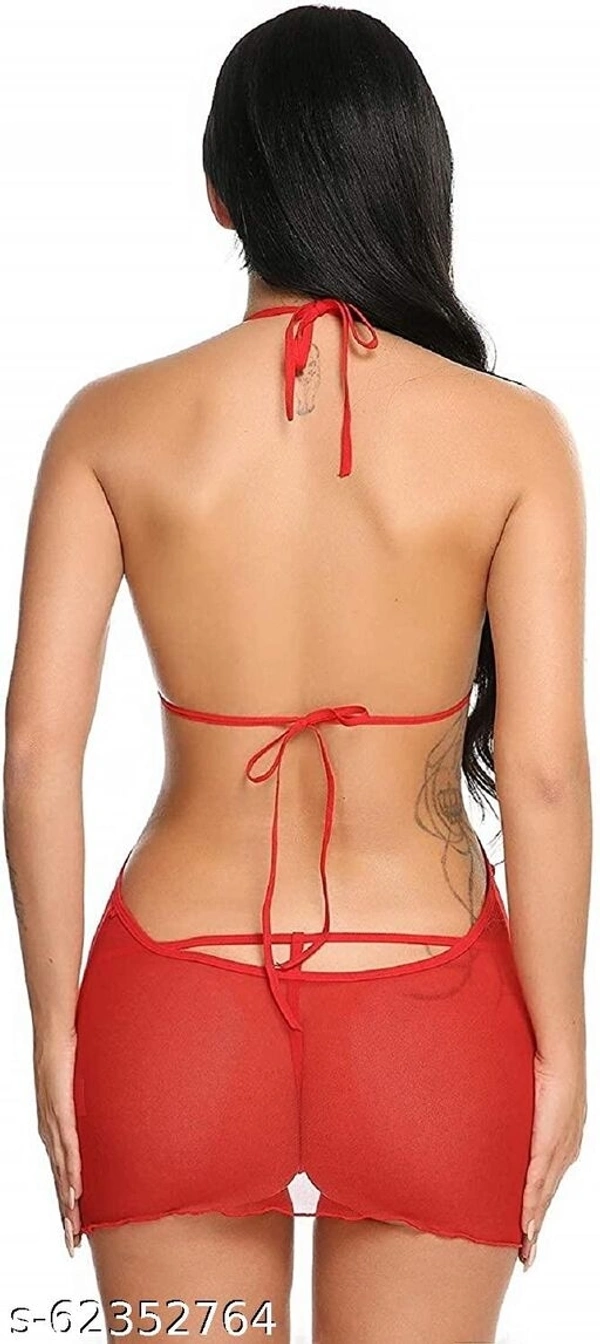 New New Women's Net SolidBabydoll Nightwear - available, Free Size