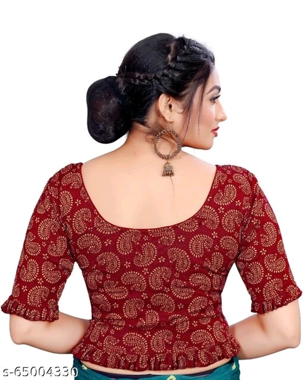 MRCREATION FANCYCOTY TYPE BLOUSE - 34 Alterable, available