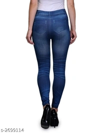 Fashionable Trendy Cotton Spandex Women's Jeggings Vol 1 - S, available