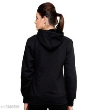 Ansh Fashion Wear Women's Sweatshirt With Hoodie - XXL, available