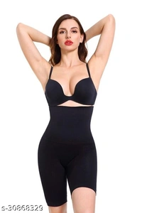 Women's Cotton Nylon Seamless Wired Tummy Control High Waist and Thigh Ladies Shaper Briefs Shapewear (Free Size Fit Up to M-L-XL-XXL) - available, Free Size