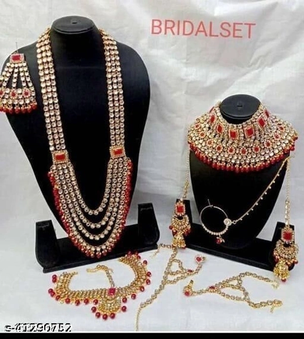 Feminine Glittering Jewellery Sets - Available, Free Size