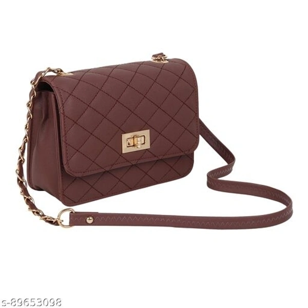 Brown Sling Bag For Women - Available, Free Size