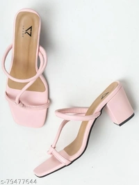 TRASE Block Heel Sandals for Women - IND-5