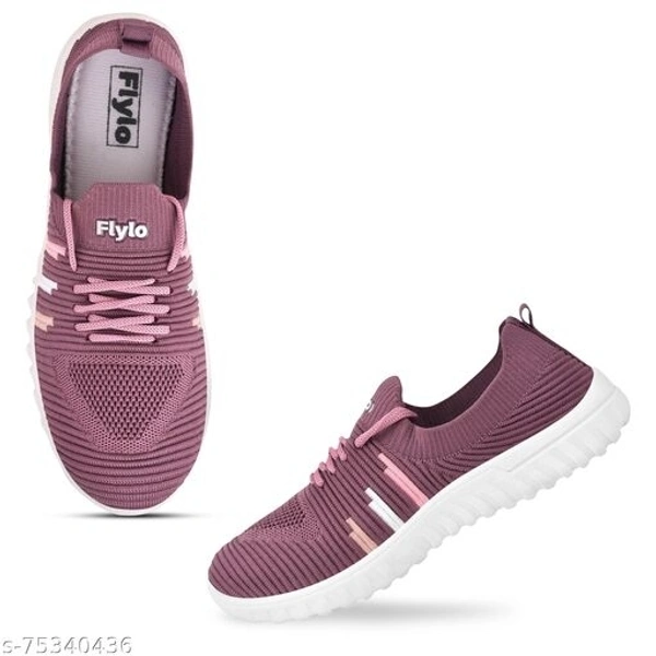FLYLO Perfect Stylish Girls Casual Shoes and Sneakers For Women Sport Shoes - IND-6