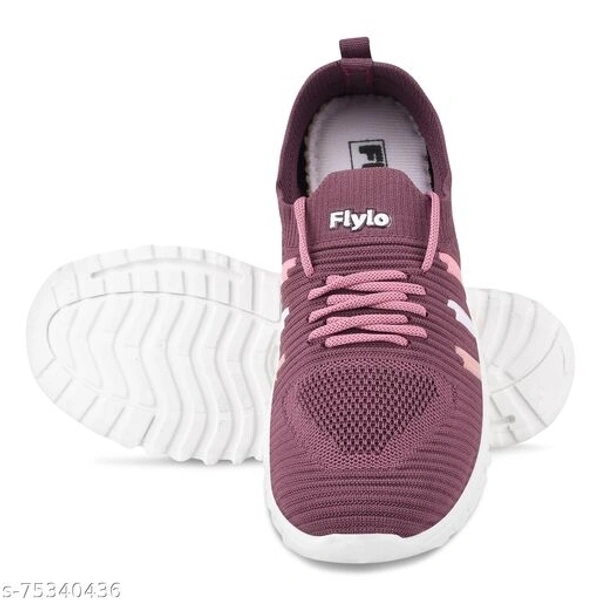 FLYLO Perfect Stylish Girls Casual Shoes and Sneakers For Women Sport Shoes - IND-6