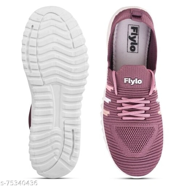 FLYLO Perfect Stylish Girls Casual Shoes and Sneakers For Women Sport Shoes - IND-6