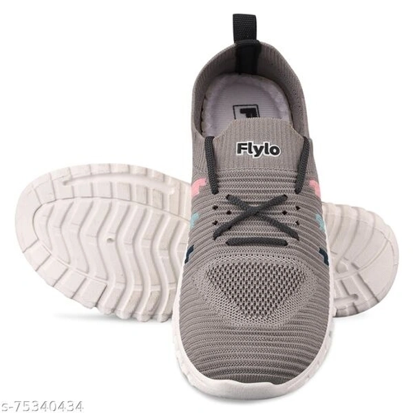 FLYLO Perfect Stylish Girls Casual Shoes and Sneakers For Women Sport Shoes - IND-7